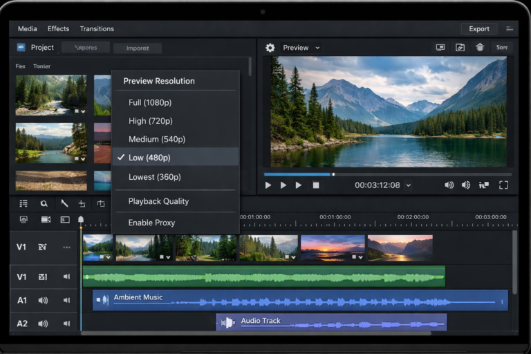 Preview resolution screenshot