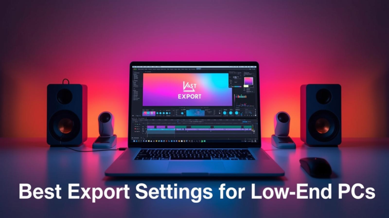 Best Export Settings for Low-End PC Video Editing