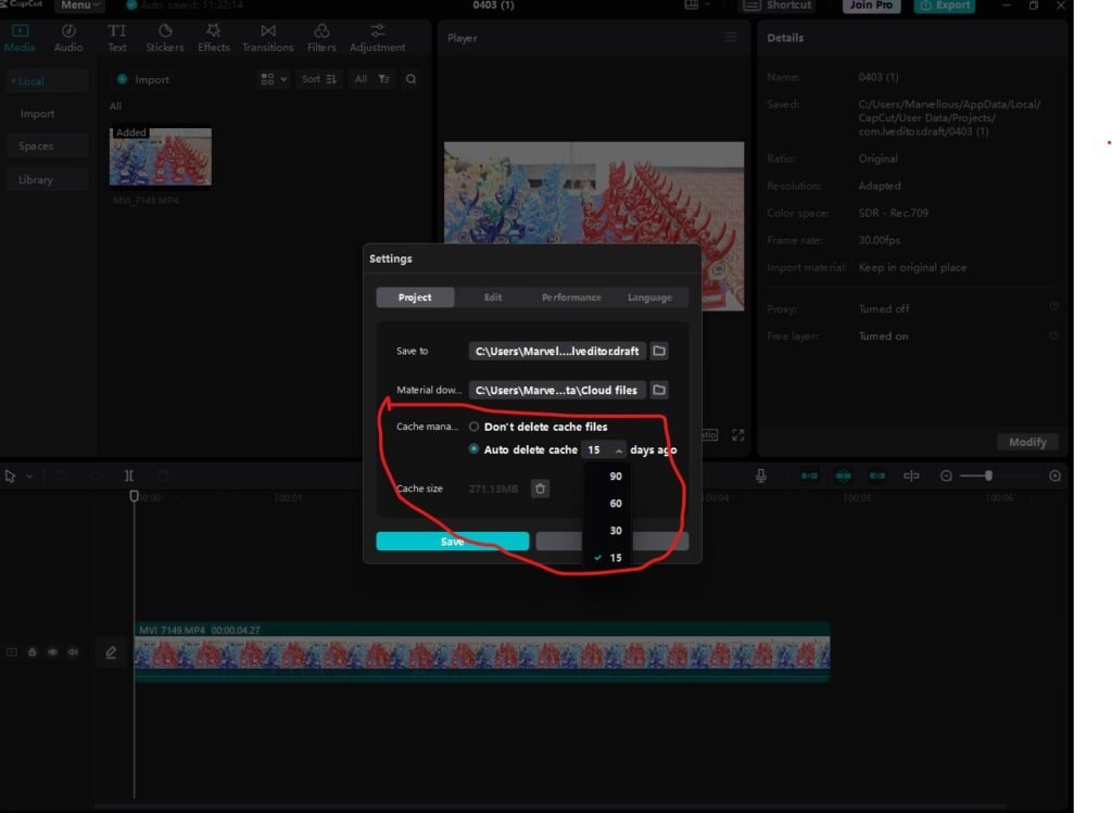 How to Clear Cache in CapCut Desktop