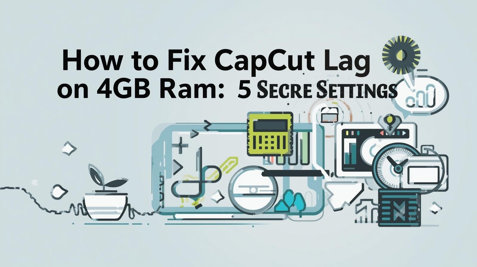 How to Fix CapCut Lag on 4GB RAM: 5 Secret Settings