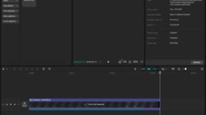 CapCut interface running on 4GB RAM PC