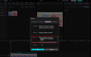 proxy setting in capcut