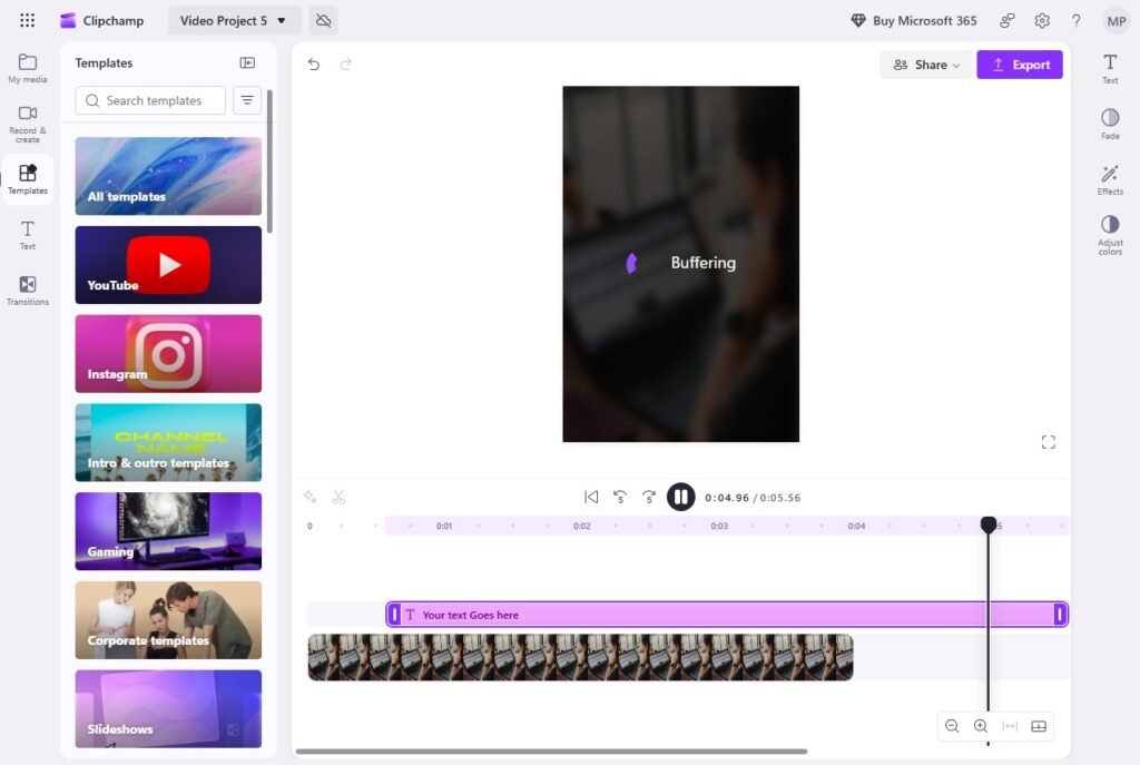 clipchamp