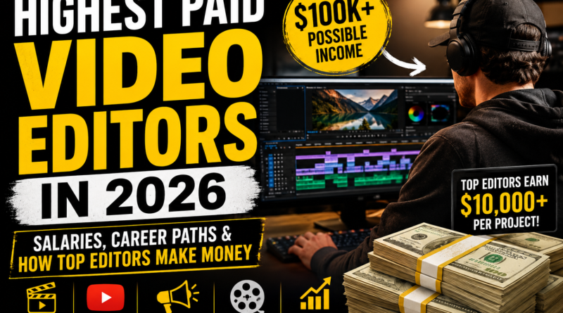 highest paid video editors
